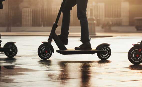 Zu sehen ist das Beitragsbild 1 zum Thema: Xiaomi E-Scooter Vergleich