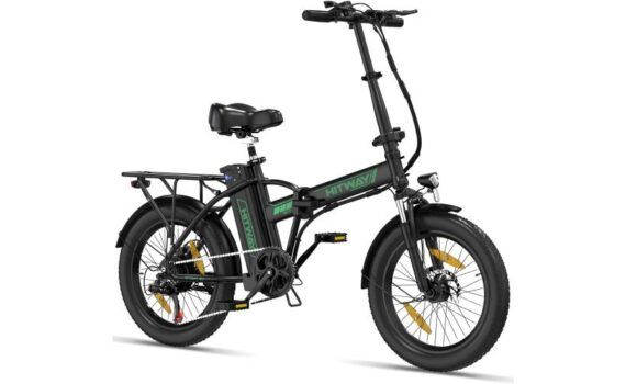 Zu sehen ist das Beitragsbild 1 zum Thema: HITWAY E Bike Klapprad