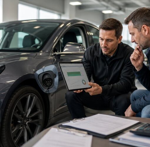 Zu sehen ist das Beitragsbild 1 zum Thema: Gebrauchtes Elektroauto kaufen